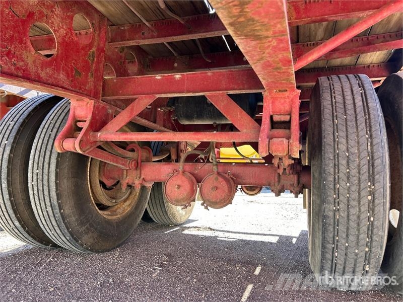 Trao 42 ft T/A Flatbed Trailer Remorque ridelle