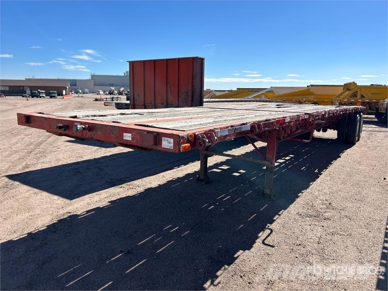 Trao 42 ft T/A Flatbed Trailer Remorque ridelle