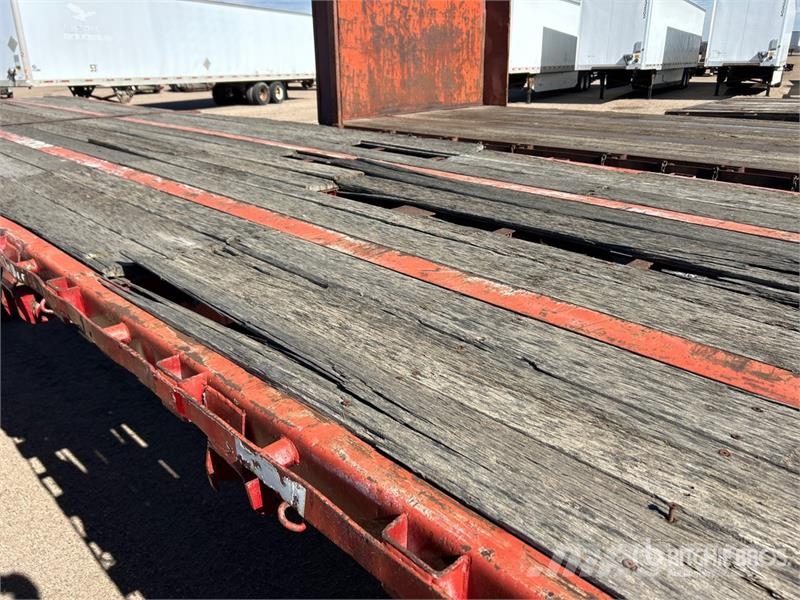 Trao 42 ft T/A Flatbed Trailer Remorque ridelle