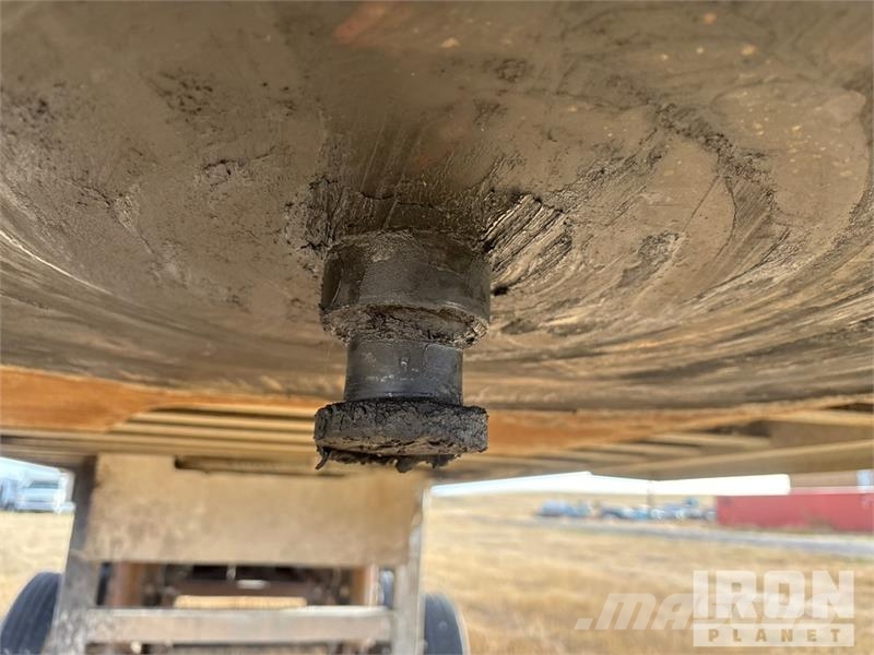 Travis 28 ft Quad/A Aluminum Sliding End Dump Trailer Remorque benne