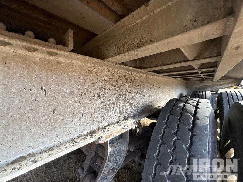 Travis 28 ft Quad/A Aluminum Sliding End Dump Trailer Remorque benne
