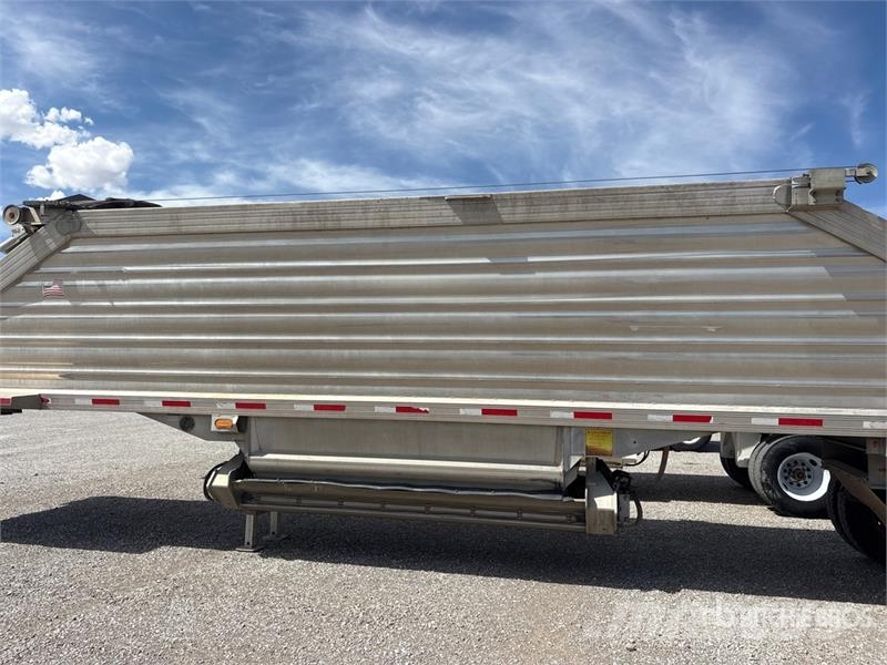 Travis 39 ft T/A Aluminum Belly Dump Trailer Sora- ja kippiperävaunut