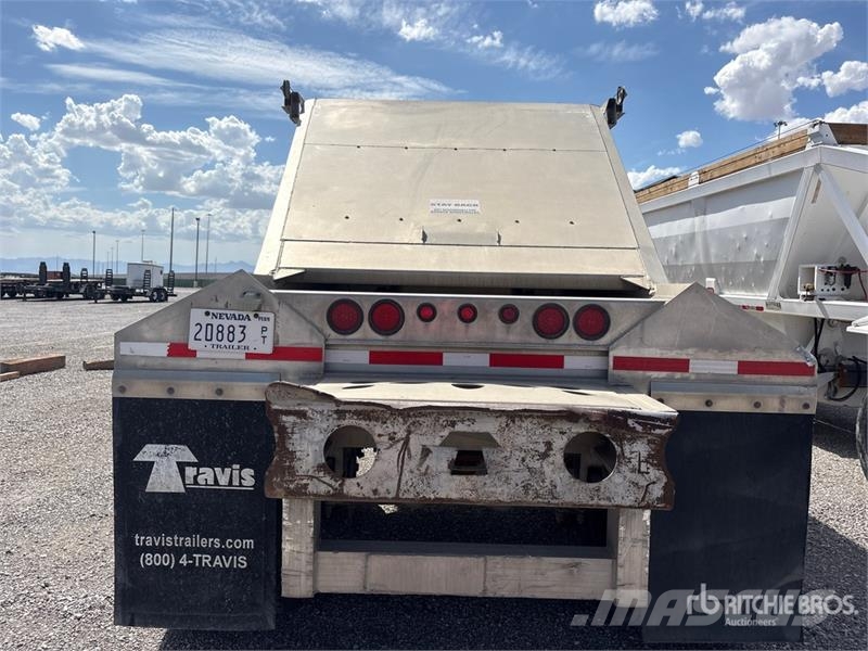 Travis 39 ft T/A Aluminum Belly Dump Trailer Sora- ja kippiperävaunut