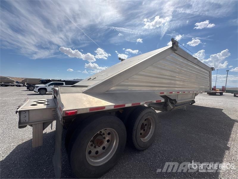 Travis 39 ft T/A Aluminum Belly Dump Trailer Sora- ja kippiperävaunut