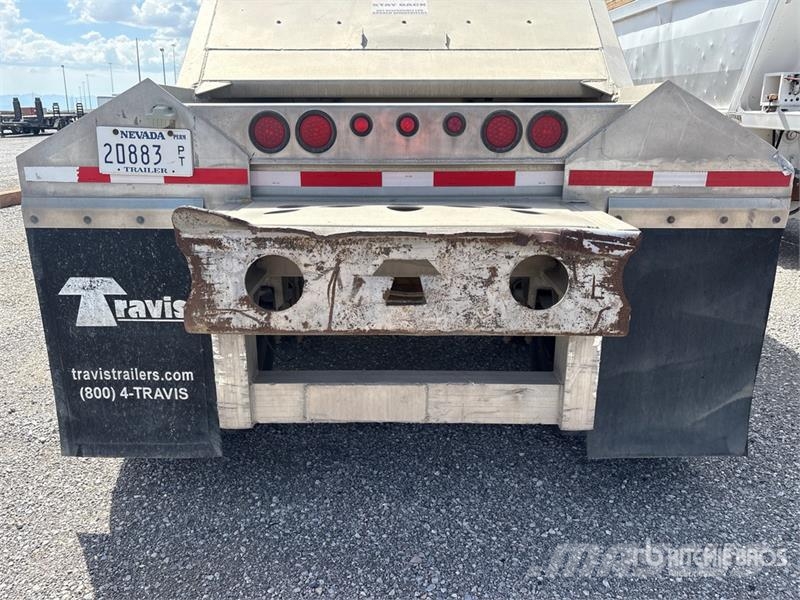 Travis 39 ft T/A Aluminum Belly Dump Trailer Sora- ja kippiperävaunut