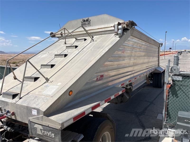 Travis 39 ft T/A Aluminum Belly Dump Trailer Sora- ja kippiperävaunut