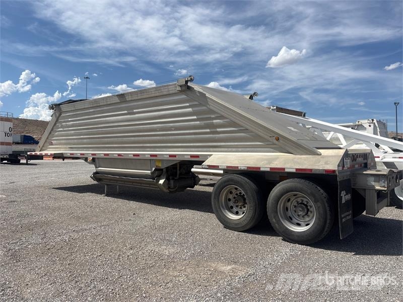 Travis 39 ft T/A Aluminum Belly Dump Trailer Sora- ja kippiperävaunut