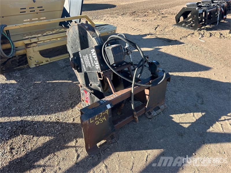 Trench Grader MP36 4 in Skid Steer Compaction Whee Gradbeništvo - drugo