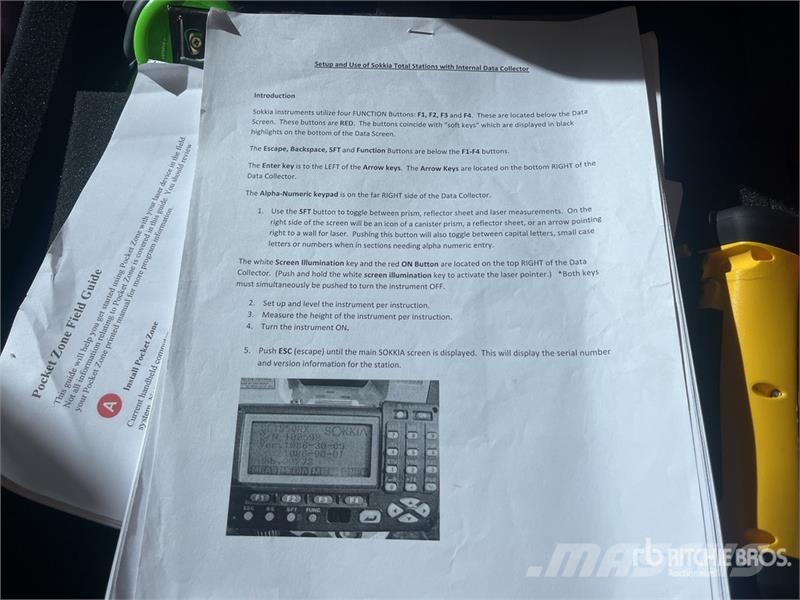 Trimble NOMAD Handheld Computer Instrumenter, måle- og automatiseringsudstyr
