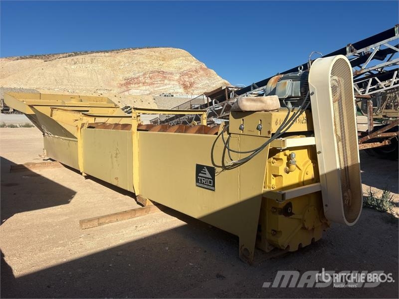 Trio Electric Sand Screw Material Washer Station de triage