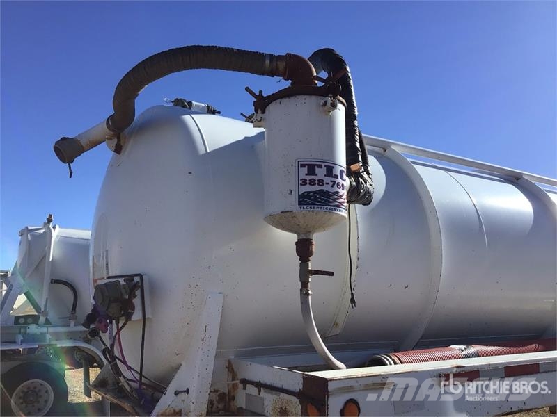 Troxell T/A Vacuum Tanker Trailer Tartályos pótkocsik