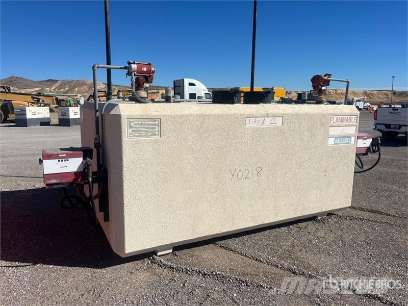 UL RNE10003SF 1000 gal Skid Mounted Concrete Diese Tanques de combustível e aditivos