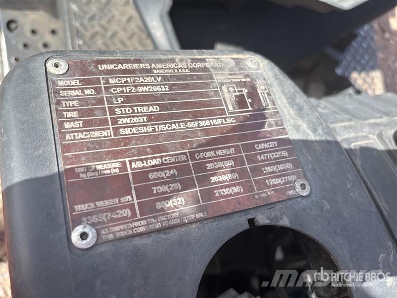 UniCarriers 1477 lb Forklift (Inoperable) Інше