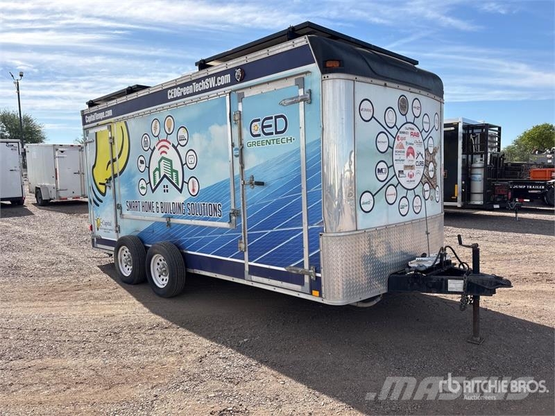 United Express Line Co 16 ft T/A Enclosed Trailer Sanduk prikolice
