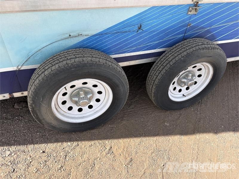 United Express Line Co 16 ft T/A Enclosed Trailer Sanduk prikolice