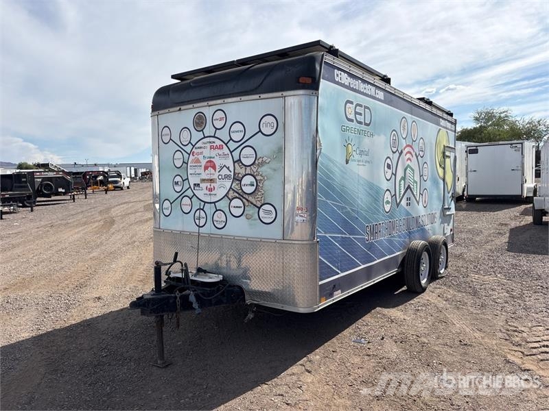 United Express Line Co 16 ft T/A Enclosed Trailer Sanduk prikolice