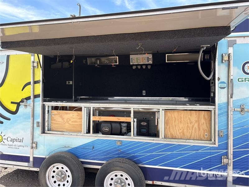 United Express Line Co 16 ft T/A Enclosed Trailer Sanduk prikolice
