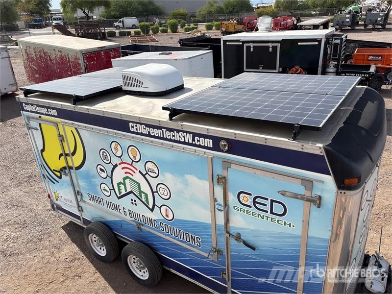 United Express Line Co 16 ft T/A Enclosed Trailer Sanduk prikolice