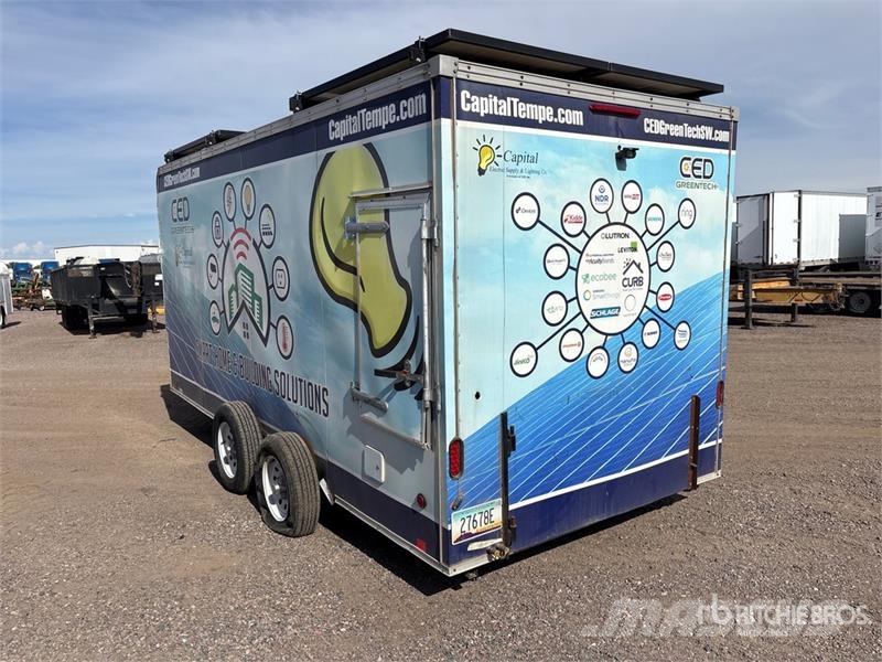United Express Line Co 16 ft T/A Enclosed Trailer Sanduk prikolice