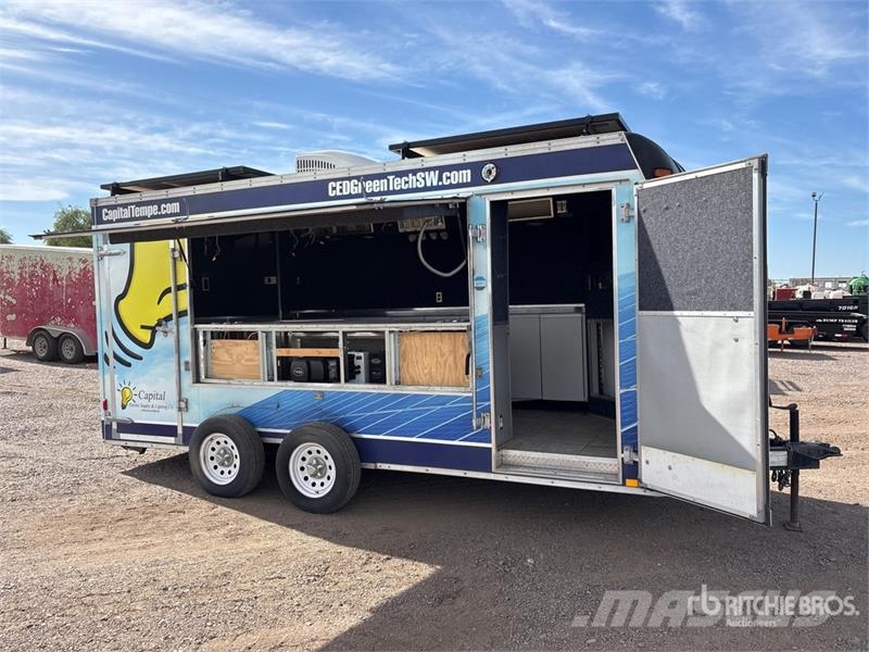 United Express Line Co 16 ft T/A Enclosed Trailer Sanduk prikolice