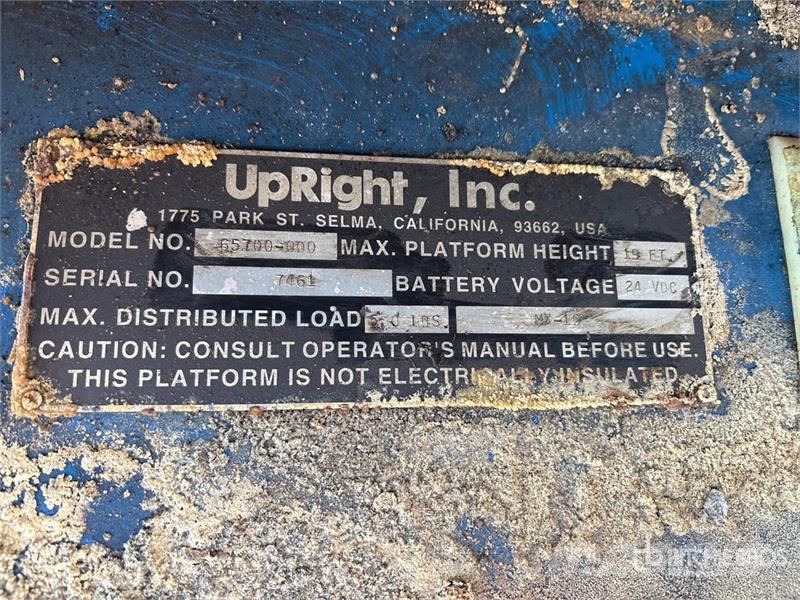 UpRight MX-19 Elevadores de tesoura