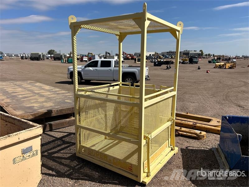 US Crane S-100 1000 lb Personnel Basket Used Personnel lifts and access elevators
