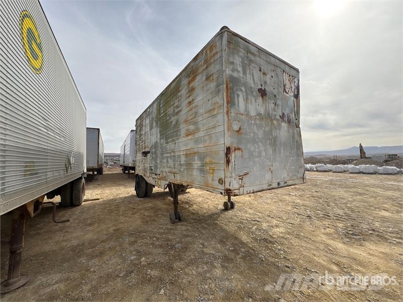 Utility 22 ft x 96 in S/A Van Trailer Reboques baú