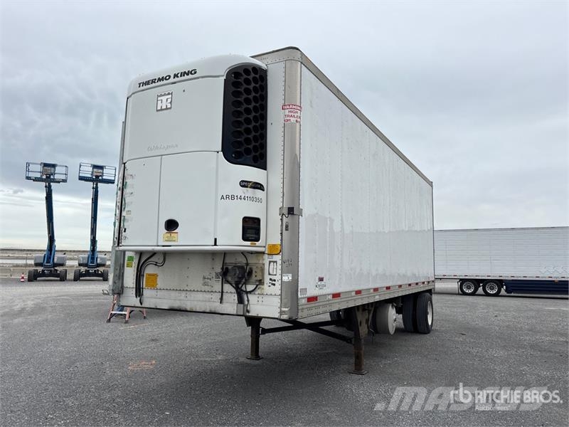 Utility 28 ft x 102 in S/A Multi -Temp Refrigerated Traile 온도 조절식 세미 트레일러