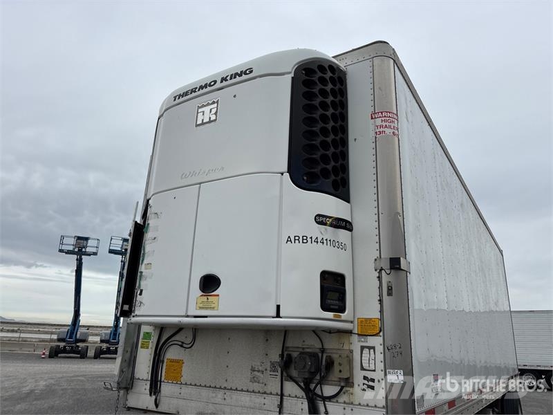 Utility 28 ft x 102 in S/A Multi -Temp Refrigerated Traile 온도 조절식 세미 트레일러
