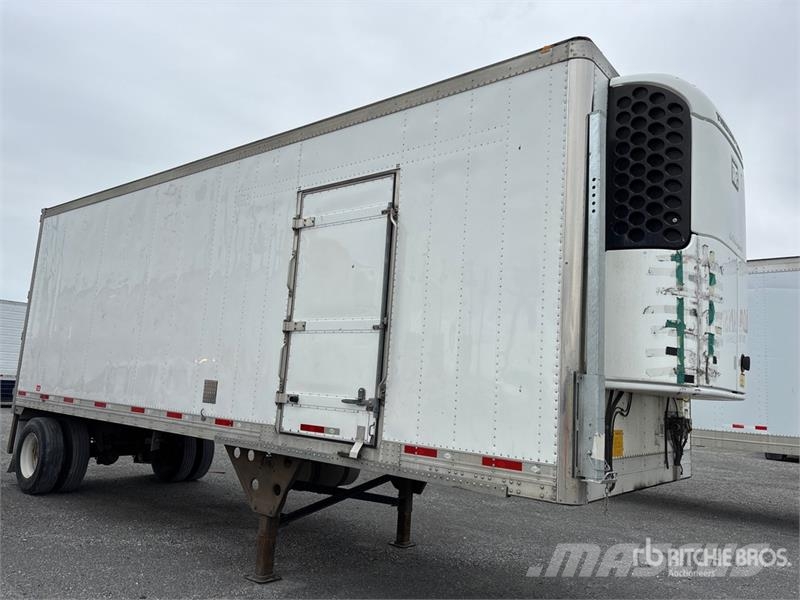 Utility 28 ft x 102 in S/A Multi -Temp Refrigerated Traile 온도 조절식 세미 트레일러