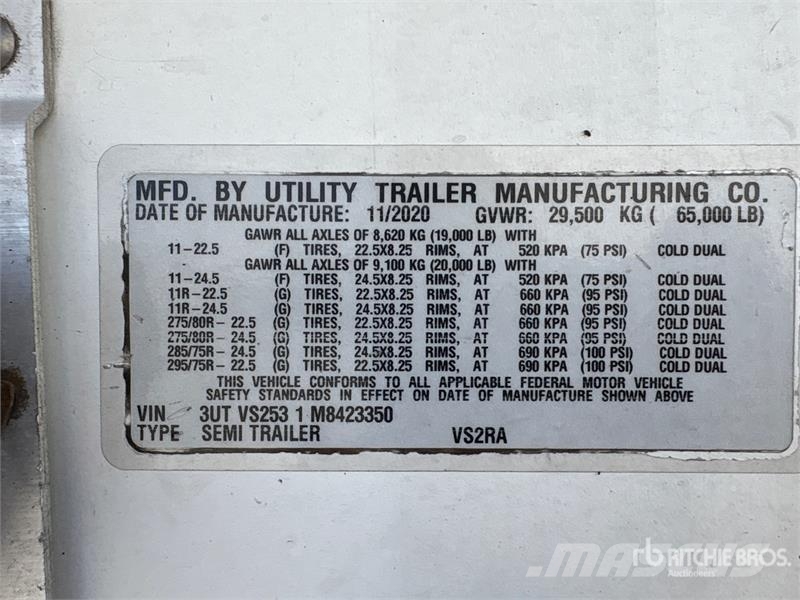 Utility 3000R Koel-vries opleggers