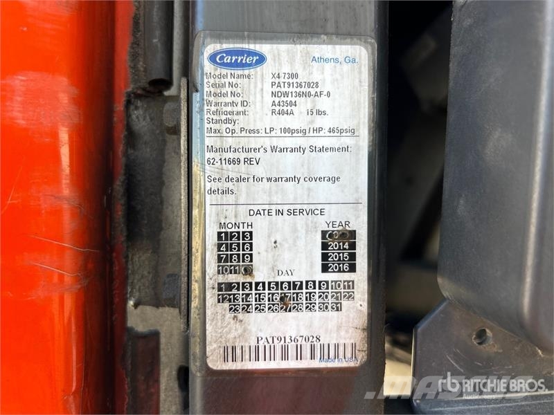 Utility 3000R 온도 조절식 세미 트레일러