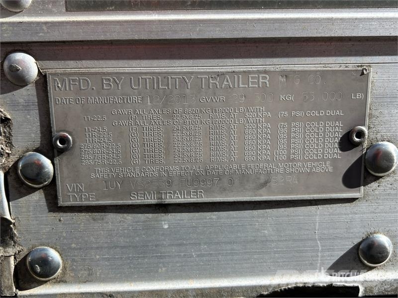 Utility 3000R 控溫式半拖車