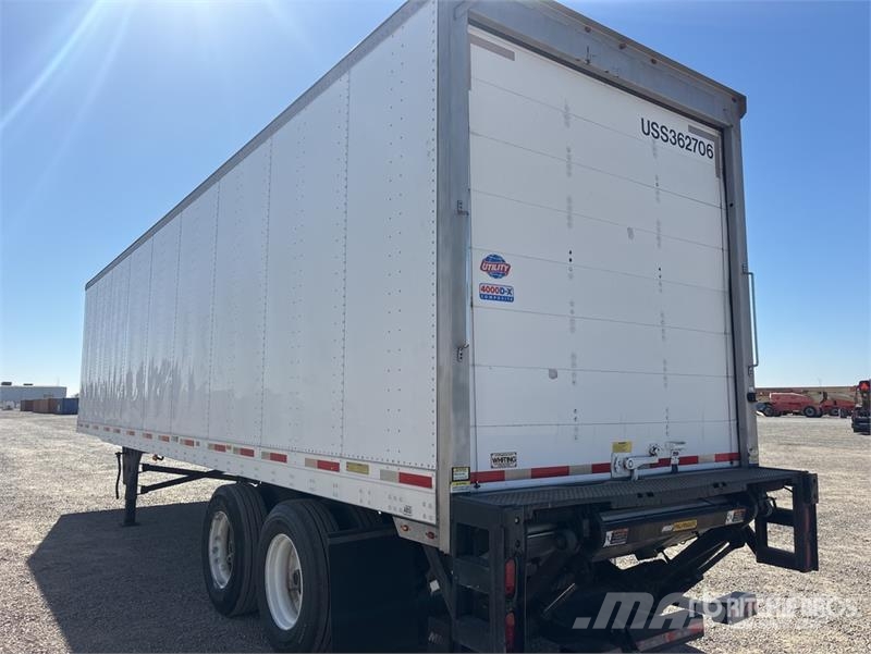 Utility 36 ft x 102 in T/A Van Trailer 厢式拖车