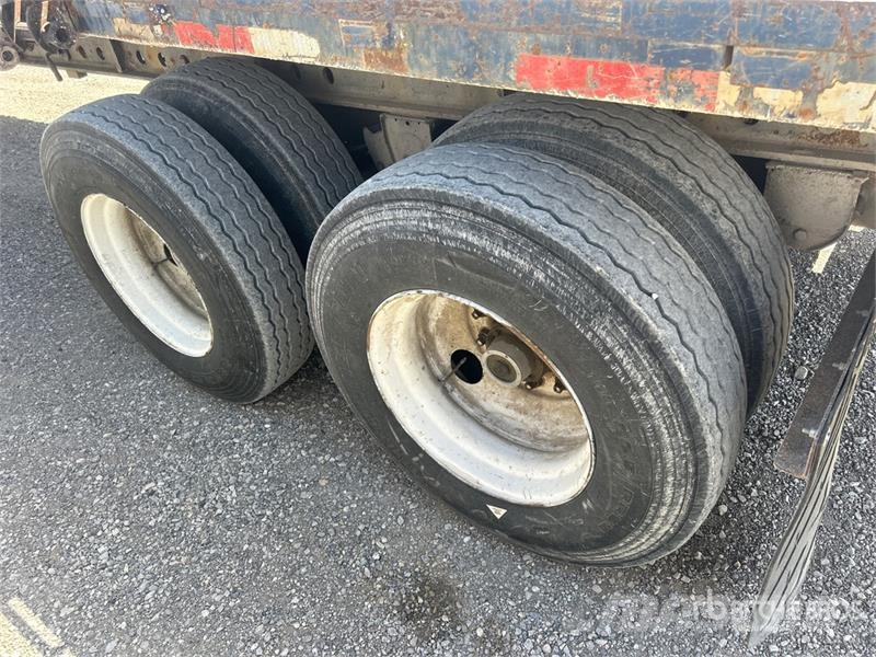 Utility 45 ft T/A Flatbed Trailer Plato/keson prikolice