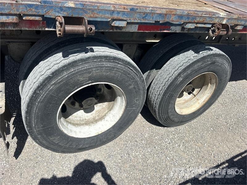 Utility 45 ft T/A Flatbed Trailer Plato/keson prikolice