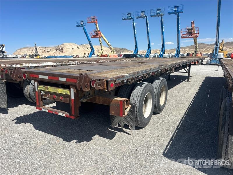 Utility 45 ft T/A Flatbed Trailer Plato/keson prikolice