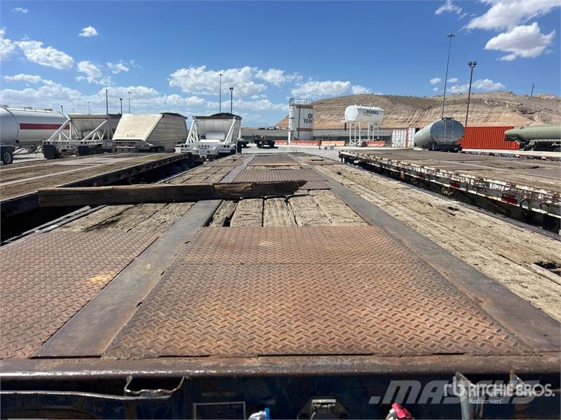 Utility 45 ft T/A Flatbed Trailer Plato/keson prikolice