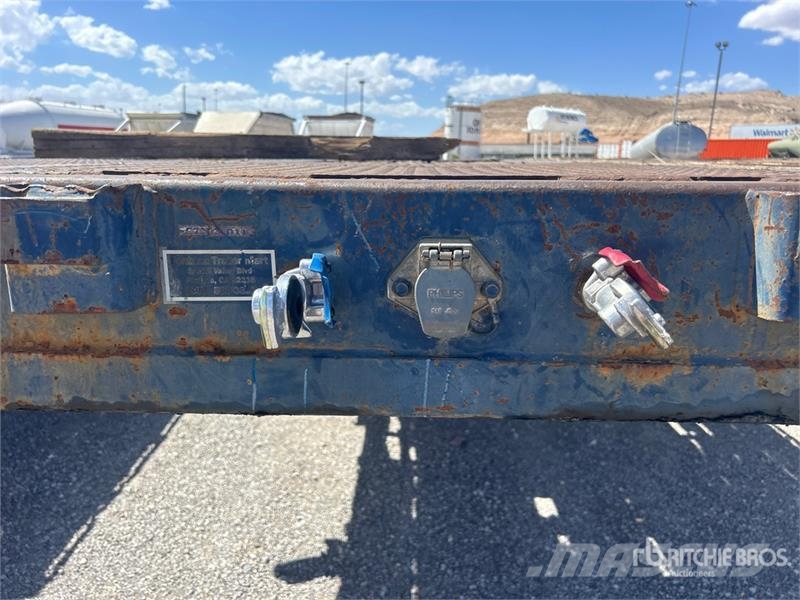Utility 45 ft T/A Flatbed Trailer Plato/keson prikolice
