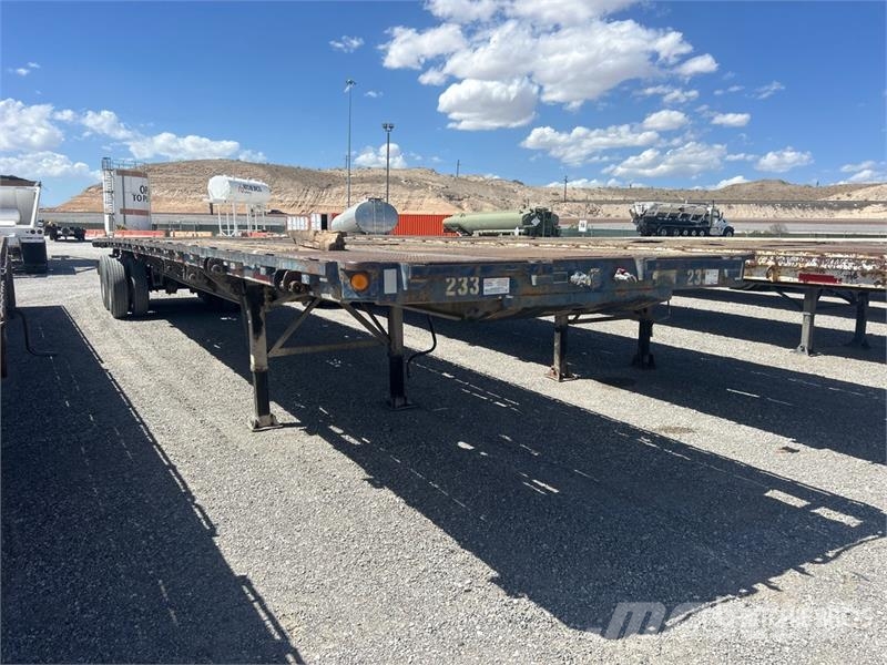 Utility 45 ft T/A Flatbed Trailer Plato/keson prikolice
