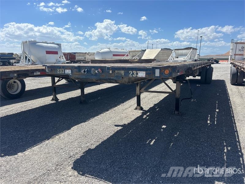Utility 45 ft T/A Flatbed Trailer Plato/keson prikolice