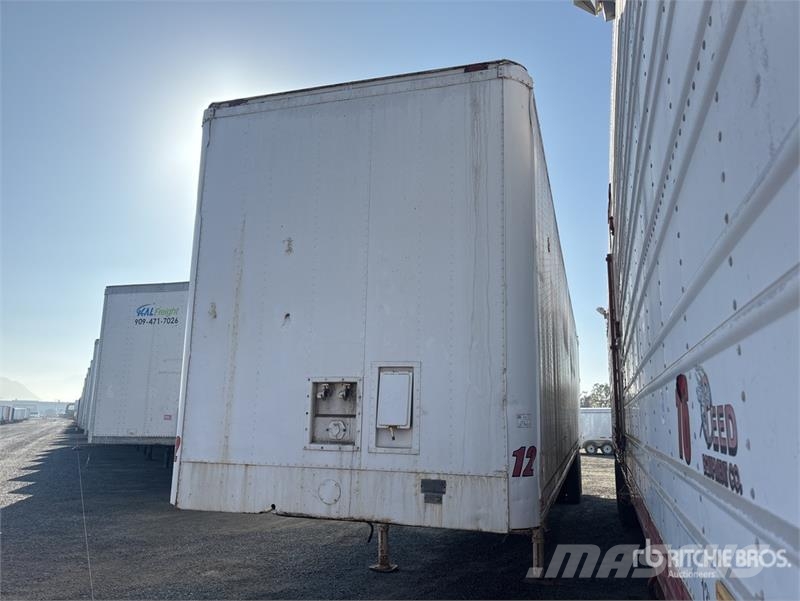 Utility 45 ft x 102 in T/A Van Trailer 박스 바디 트레일러