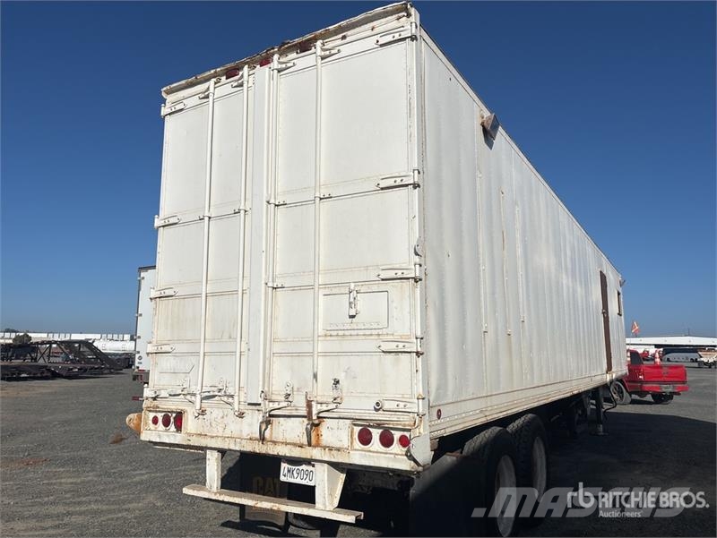 Utility 45 ft x 102 in T/A Van Trailer 박스 바디 트레일러
