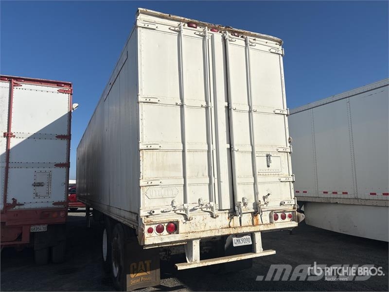 Utility 45 ft x 102 in T/A Van Trailer 박스 바디 트레일러