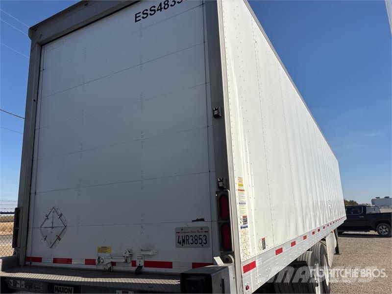 Utility 48 ft x 96 in T/A Van Trailer مقطورات ذات هيكل صندوقي