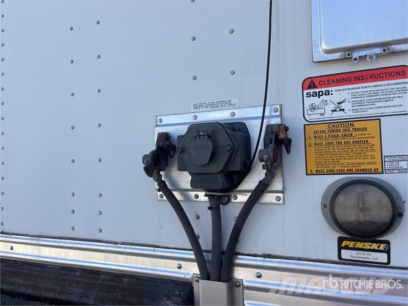 Utility 48 ft x 96 in T/A Van Trailer 厢式拖车