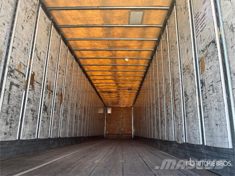 Utility 53 ft T/A Van Trailer مقطورات ذات هيكل صندوقي