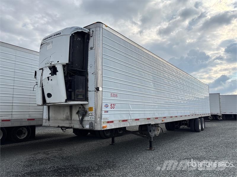 Utility 53 ft x 102 in T/A Refrigerated Trailer Piekabes ar temperatūras kontroli