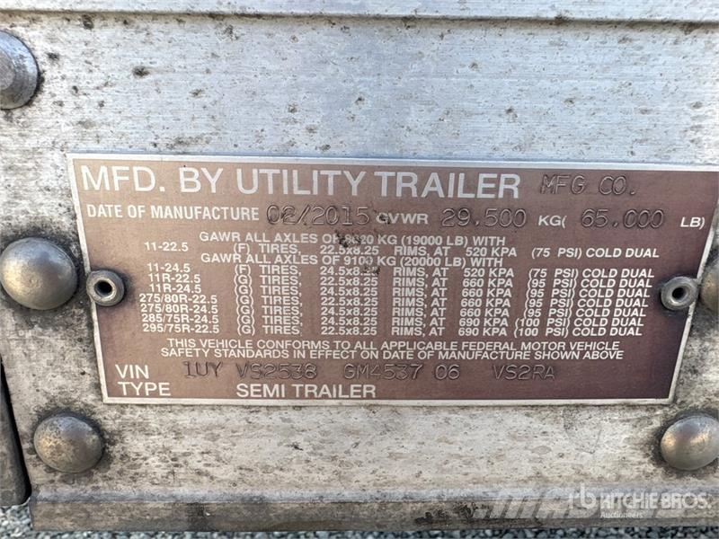Utility 53 ft x 102 in T/A Refrigerated Trailer Kühlauflieger