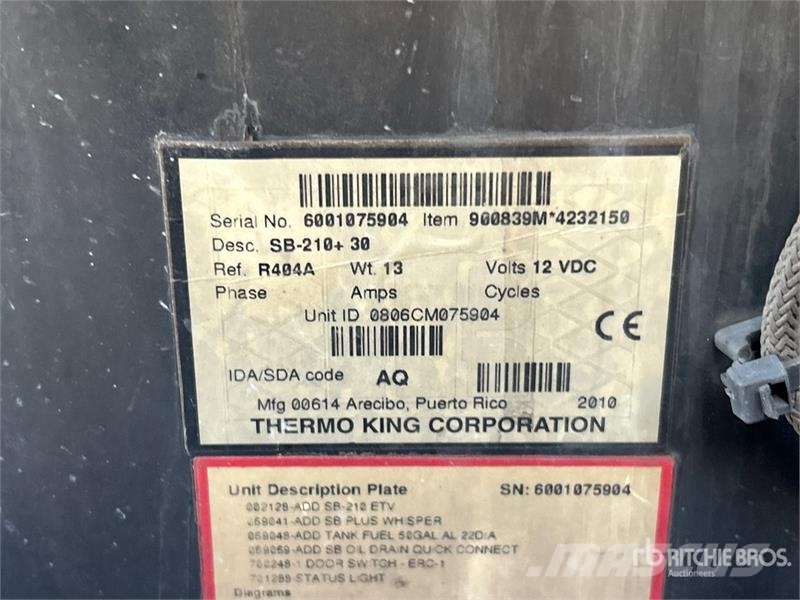 Utility 53 ft x 102 in T/A Refrigerated Trailer Semi Reboques Isotérmicos